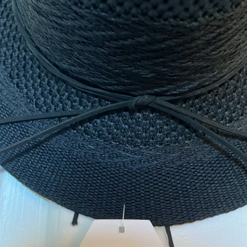 NWT! Ladies Black Knit Fedora! - Picture 2 of 6